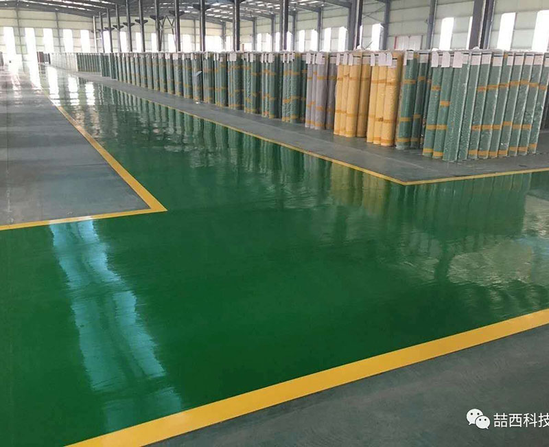 GRP-防静电双钎维环氧卷材工业地板